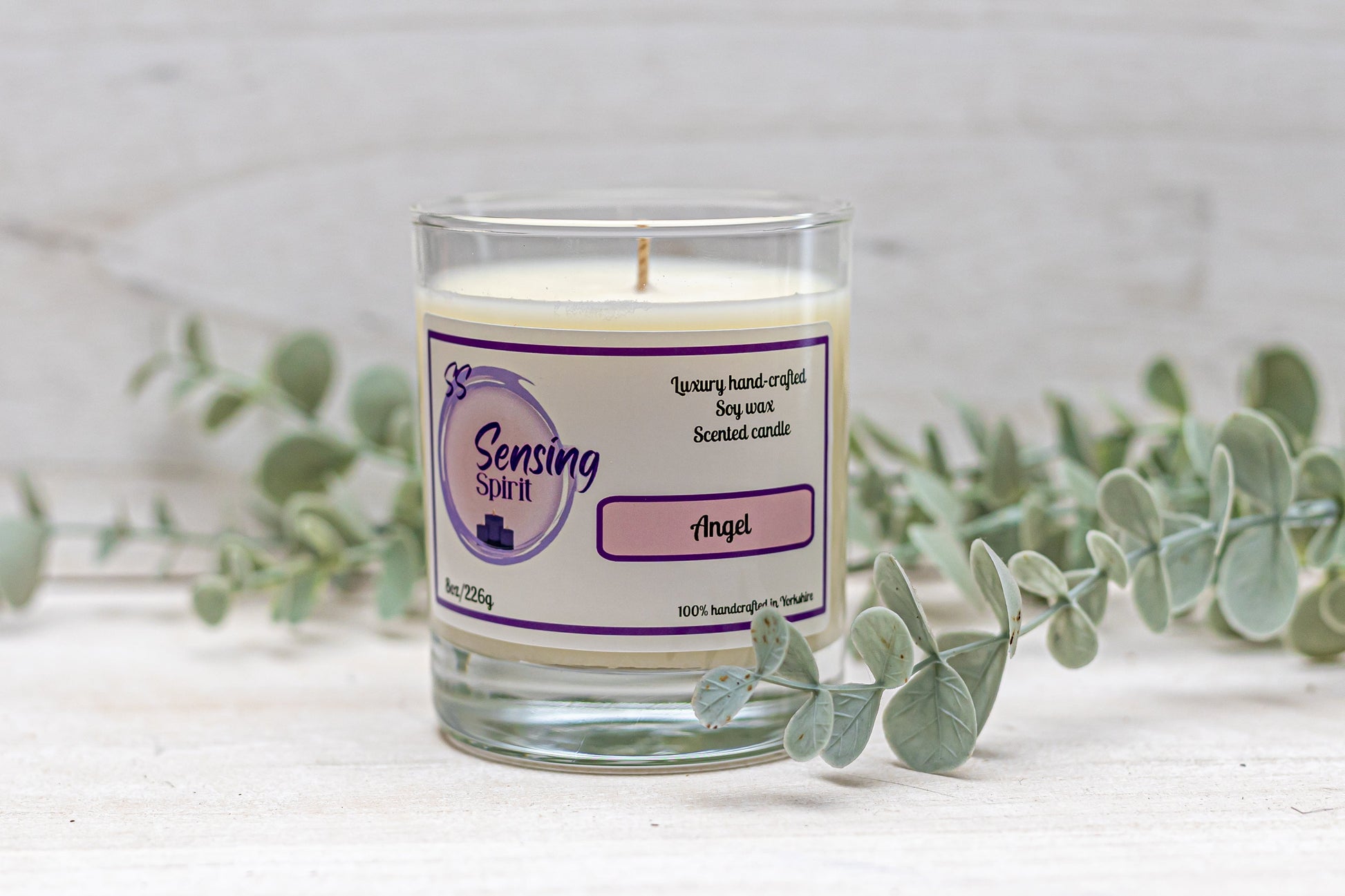 Angel perfume candle