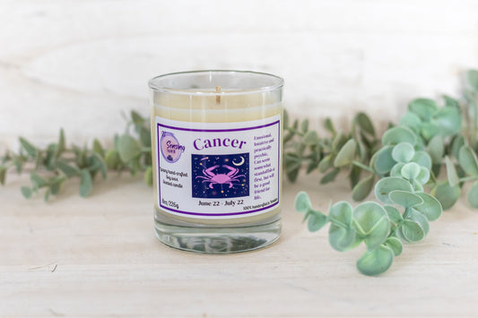 Cancer candle with box