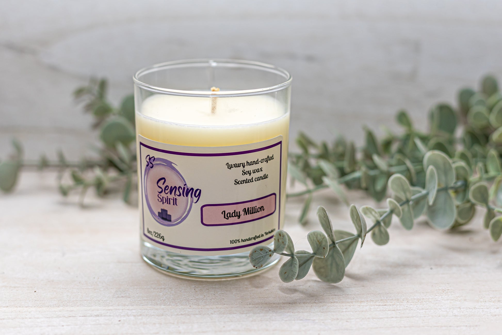 Lady Million perfume scented candle