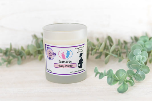 Mum to be candle