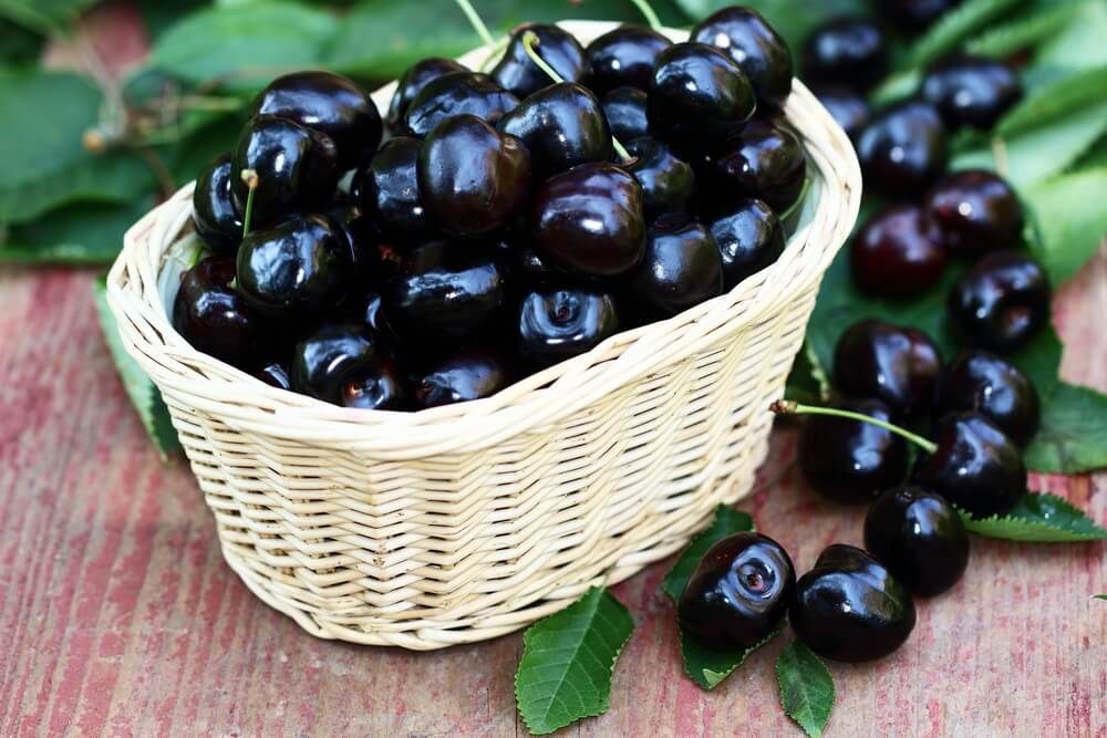 Black cherries